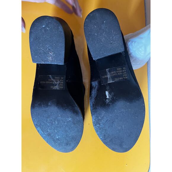 Vintage 90s Steve Madden Calf Hair Loafers | Pointed Toe Mule | Size 9 - Picture 8 of 8